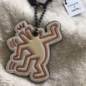 COACH Keith Haring keychain